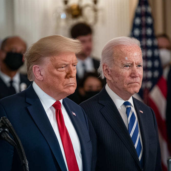 Biden and Trump